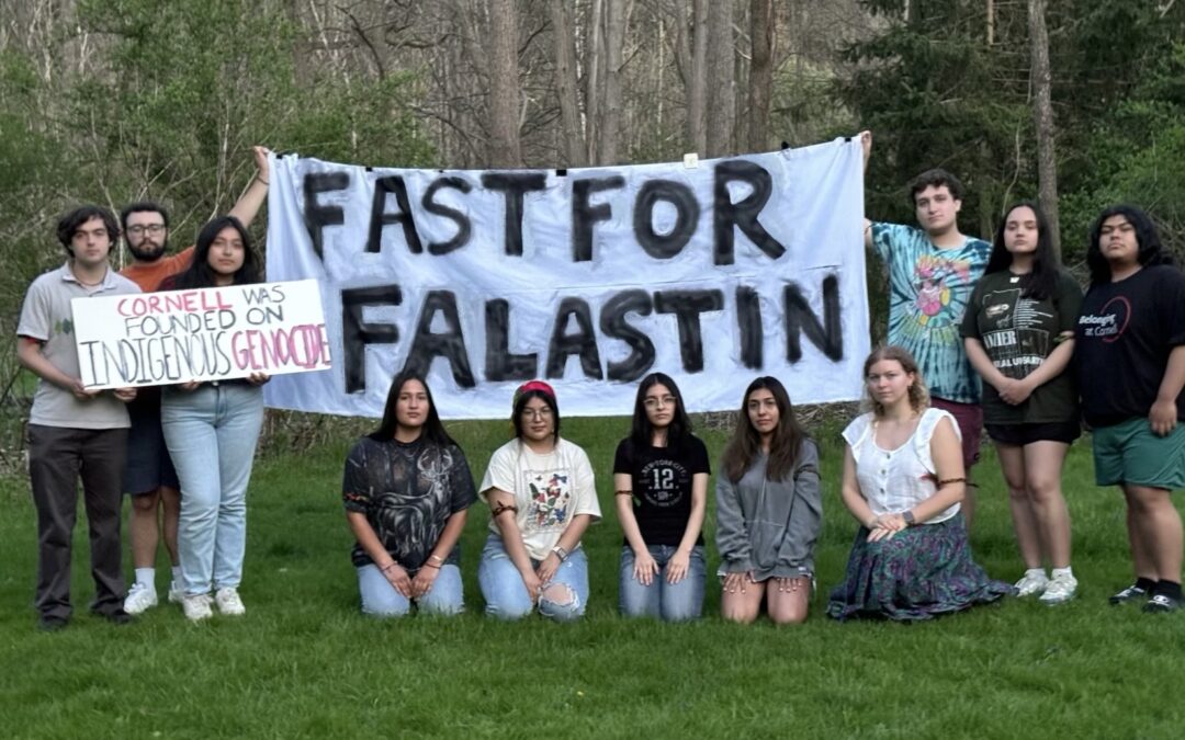 Cornell Indigenous Students Fast to Support Palestine